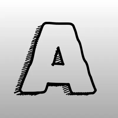 АзъБука, сеть магазинов, лого-визитка