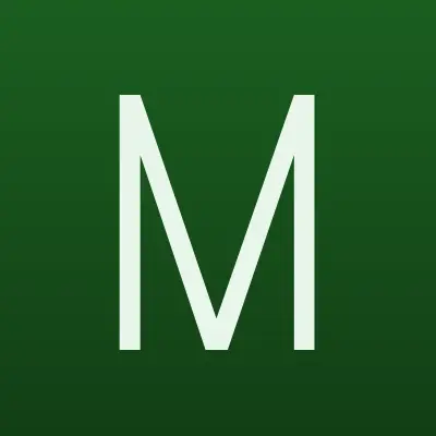 М.Видео, сеть магазинов техники, лого-визитка