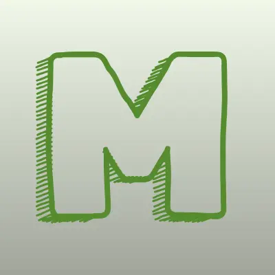 Модерн, салон-парикмахерская, лого-визитка
