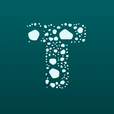 Теле2, сеть салонов продаж и обслуживания, лого-визитка