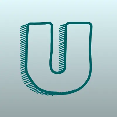 Upgrade, студия маникюра, лого-визитка