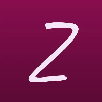 Zinger, сеть магазинов, лого-визитка